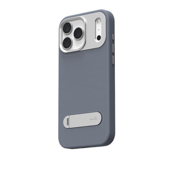 Moshi Kameleon MagSafe - Etui iPhone 17 Pro Max z funkcją podstawki (Dusk Blue)