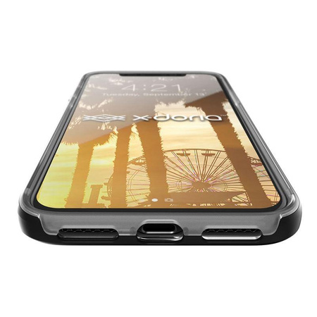 X-Doria Revel Lux - Etui iPhone X (Black Rays)