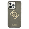 Guess Glitter 4G Big Logo - Etui iPhone 13 Pro (czarny)