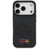 Red Bull Meshed Debossed Bull MagSafe - Etui iPhone 17 Pro (granatowy)