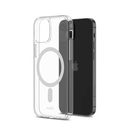 Moshi Arx Clear Slim Hardshell Case - Etui iPhone 13 mini MagSafe (Crystal Clear)