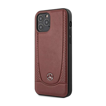 Mercedes Leather Urban Line - Etui iPhone 12 / iPhone 12 Pro (czerwony)