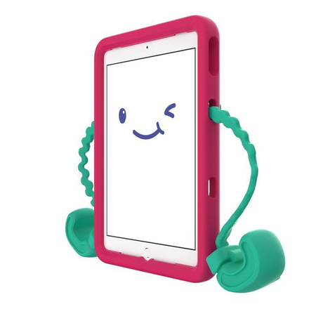 Speck Case-E – Etui iPad 10.2” 9 (2021) / 8 (2020) / 7 (2019) z powłoką MICROBAN (Red / Spearmint Green)