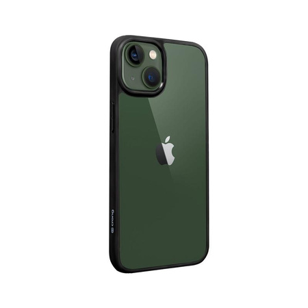 Crong Clear Cover - Etui iPhone 13 (czarny)