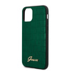 Guess Croco Case - Etui iPhone 11 Pro Max (Dark Green)