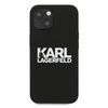 Karl Lagerfeld Silicone Stack Logo - Etui iPhone 13 mini (czarny)