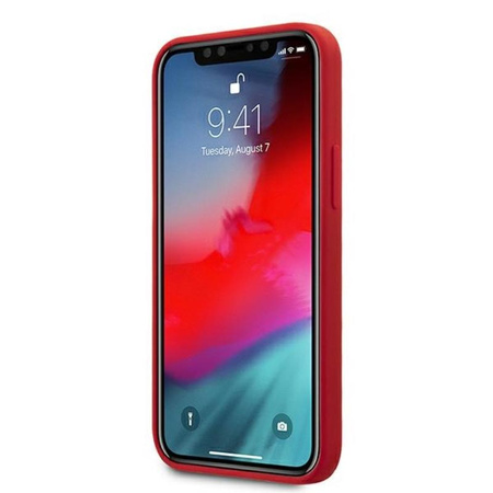 Ferrari On Track Silicone – Etui iPhone 12 Pro Max (czerwony)