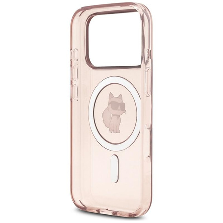 Karl Lagerfeld IML Choupette MagSafe - Etui iPhone 17 Pro (różowy)
