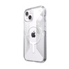 Speck Presidio Perfect-Clear with Grips + MagSafe - Etui iPhone 13 z powłoką MICROBAN (Clear)