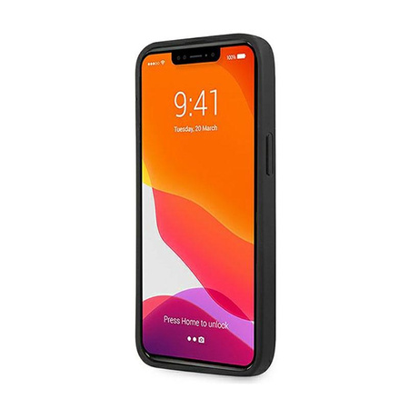 Karl Lagerfeld Saffiano Ikonik Patch - Etui iPhone 13 Pro (czarny)