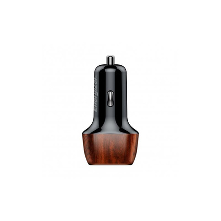 Energizer Ultimate - Ładowarka samochodowa USB-C & USB-A 38W PD + QC3.0 (Walnut)