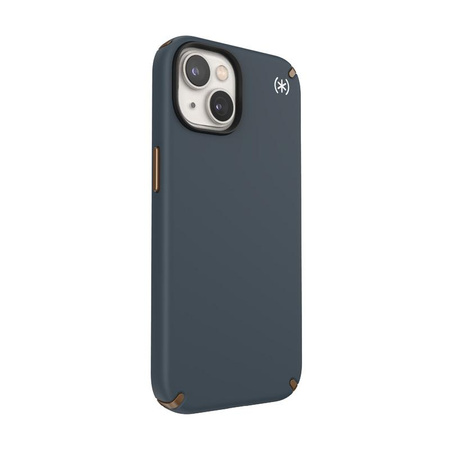 Speck Presidio2 Pro MagSafe - Antybakteryjne etui iPhone 14 / iPhone 13 (Charcoal / Cool Bronze / Slate)