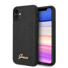 Guess Lizard Case - Etui iPhone 11 (Black)