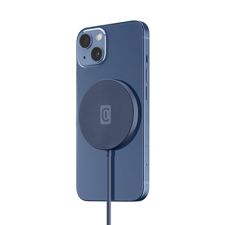 Cellularline Mag Wireless Charger - Ładowarka bezprzewodowa indukcyjna MagSafe (granatowy)