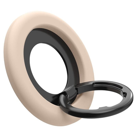 Spigen Nano Pop MagSafe Phone Ring - Magnetyczny uchwyt na palec z funkcją podstawki (Coconut Beige)