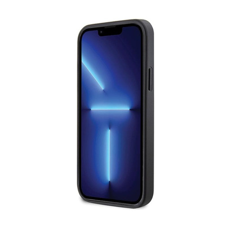 Guess Crossbody 4G Metal Logo - Etui iPhone 12 / iPhone 12 Pro (czarny)