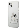 Karl Lagerfeld Choupette Fun - Etui iPhone 13 Mini (przezroczysty)