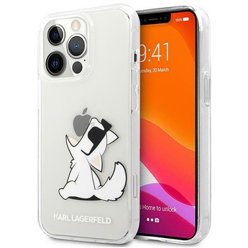 Karl Lagerfeld Choupette Fun Sunglasses - Etui iPhone 14 Pro Max (przezroczysty)