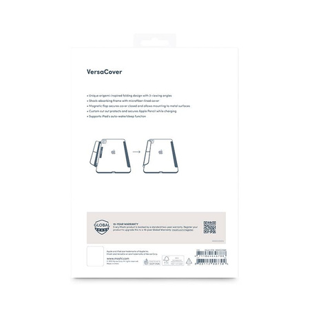 Moshi VersaCover - Etui origami iPad Pro 11” (2022/2018) (Savanna Beige)