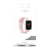 PURO ICON - Elastyczny pasek sportowy do Apple Watch 38/40/41 mm (S/M & M/L) (piaskowy róż)