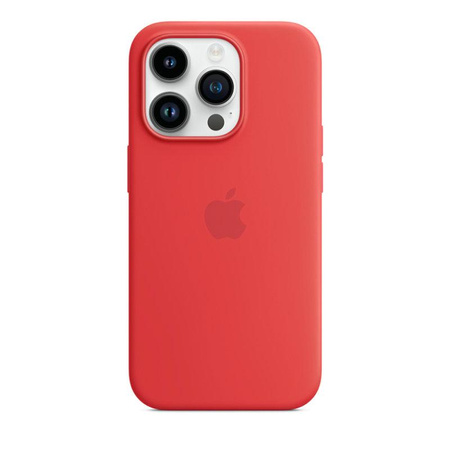 Apple Silicone Case - Silikonowe etui z MagSafe do iPhone 14 Pro (PRODUCT)RED