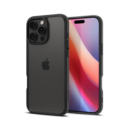 Spigen Ultra Hybrid - Etui do iPhone 16 Pro (Matte Black)