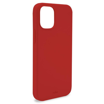 PURO ICON Cover - Etui iPhone 13 z ochroną antybakteryjną (czerwony)