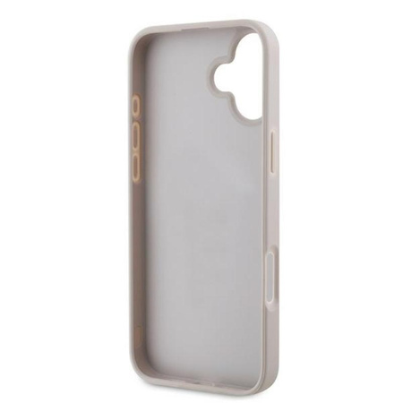 Guess 4G Bottom Stripe - Etui iPhone 16 Plus (różowy)