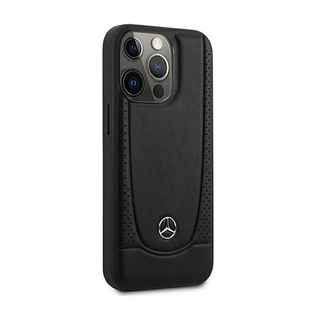 Mercedes Leather Urban Line - Etui iPhone 14 Pro (czarny)