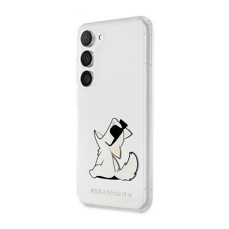 Karl Lagerfeld Choupette Fun - Etui Samsung Galaxy S23 (przezroczysty)