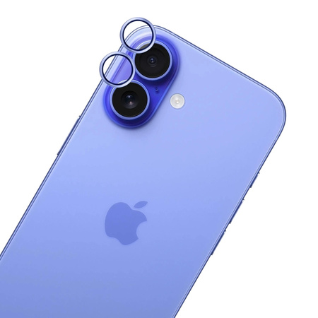 3mk HARDY Lens Protection Pro - Szkło na obiektyw aparatu iPhone 17 (Light Blue)