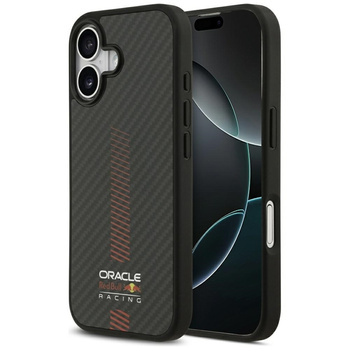 Red Bull Kevlar Powerbar MagSafe - Etui iPhone 17 (czarny)