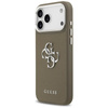Guess Grained Big 4G Classic Logo - Etui iPhone 17 Pro Max (brązowy)