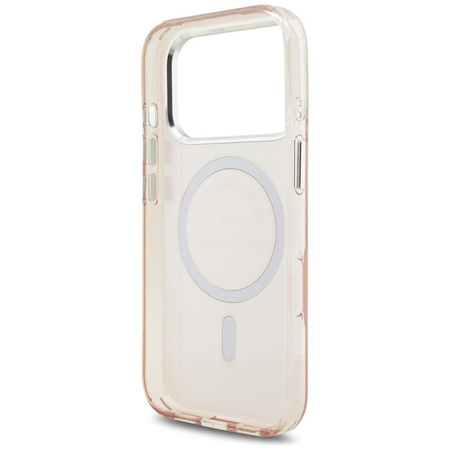 Karl Lagerfeld IML Karl RSG Logo MagSafe - Etui iPhone 17 Pro (różowy)