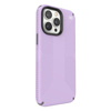 Speck Presidio2 Grip - Antypoślizgowe etui iPhone 14 Pro Max (Spring Purple / Cloudygrey / White)