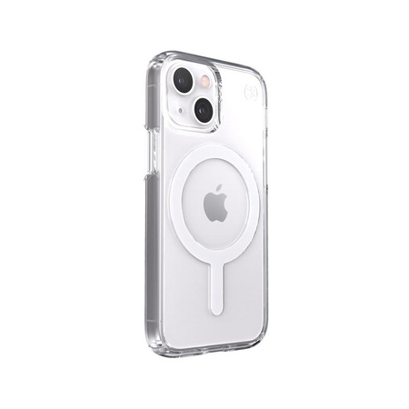 Speck Presidio Perfect-Clear + MagSafe – Etui iPhone 13 Mini z powłoką MICROBAN (Clear)
