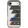 BMW M IML Metal Buttons Tricolor Lines MagSafe - Etui iPhone Air (antracyt)