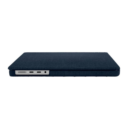 Incase Textured Hardshell in Woolenex - Materiałowa obudowa MacBook Pro 14" (2023-2021) (kobaltowy)