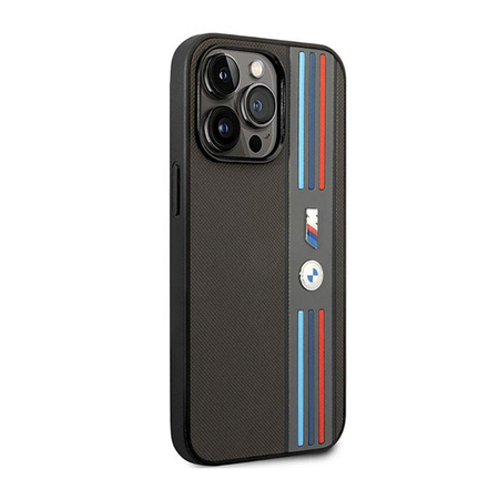 BMW Tricolor M Collection - Etui iPhone 14 Pro Max (szary)