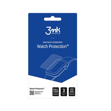 3mk Watch Protection ARC+ - Folia ochronna do Apple Watch 8 41mm (3 szt)
