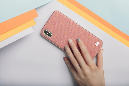 Moshi Vesta - Etui iPhone Xs Max (Macaron Pink)