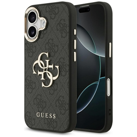Guess 4G Big 4G Classic Logo - Etui iPhone 17 (czarny / złoty)