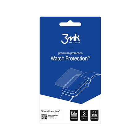 3mk Watch Protection ARC+ - Folia ochronna do Apple Watch SE 2022 40mm (3 szt)