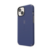 Speck CandyShell Pro + MagSafe - Etui iPhone 14 / iPhone 13 z powłoką MICROBAN (Prussian Blue / Cloudy Grey)