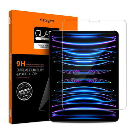 Spigen Glas.TR Slim - Szkło hartowane do iPad Pro 11” (2022-2018) / iPad Air 10.9” (5-4 gen.) (2022-2020)