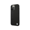 BMW Leather Hot Stamp - Etui iPhone 13 Pro (czarny)