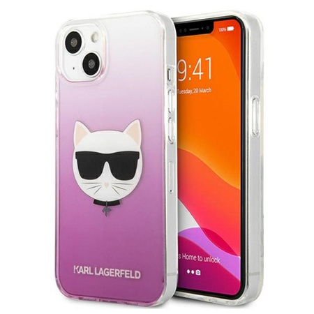 Karl Lagerfeld Choupette Head - Etui iPhone 13 (różowy)