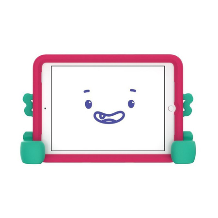 Speck Case-E – Etui iPad 10.2” 9 (2021) / 8 (2020) / 7 (2019) z powłoką MICROBAN (Red / Spearmint Green)