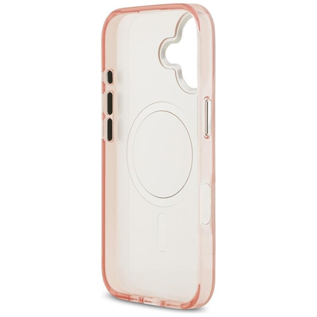 Karl Lagerfeld IML Aquarelle Choupette & Logo MagSafe - Etui iPhone 17 (różowy)
