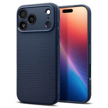 Spigen Liquid Air - Etui do iPhone 17 Pro (Navy Blue)